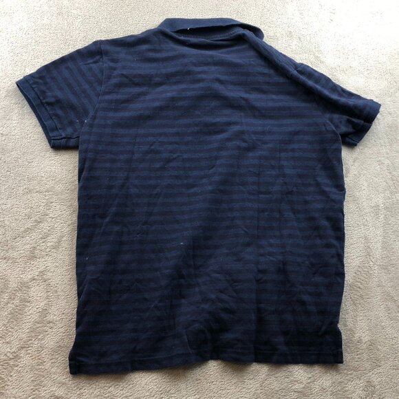 American Eagle Outfitters Men's Polo Shirt Large USA Slim Fit Core Flex Striped - Picture 12 of 12